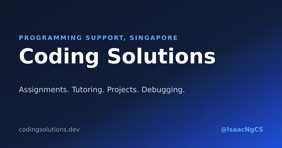 Home - Coding Solutions | Professional Programming Support